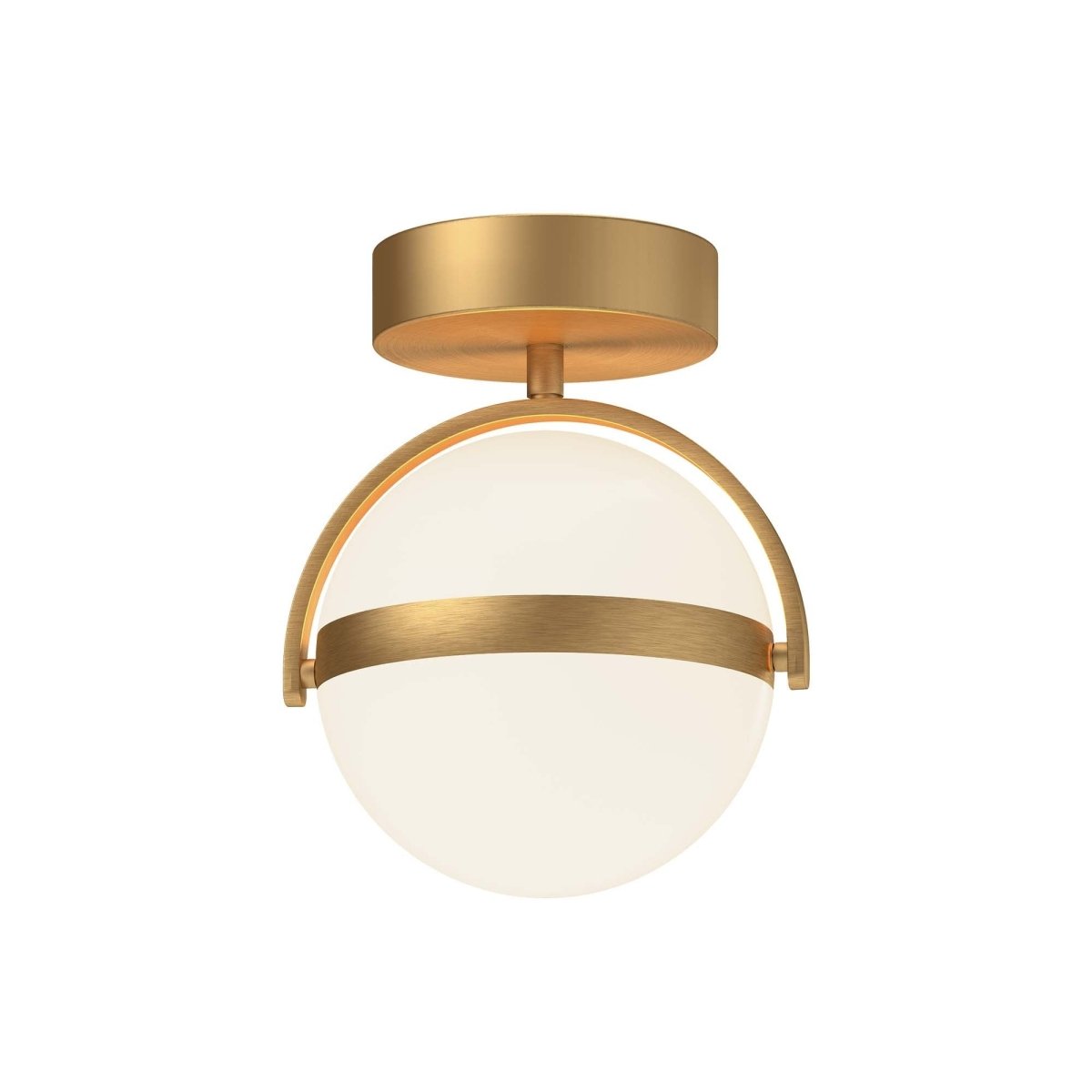 Plafonnier Globo - Or brossé by Alora Lighting | Luminaires & cie