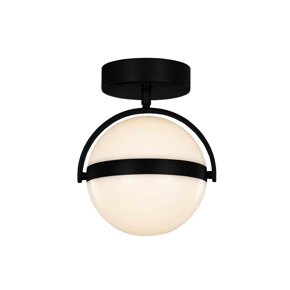 Plafonnier Globo - Noir mat by Alora Lighting | Luminaires & cie