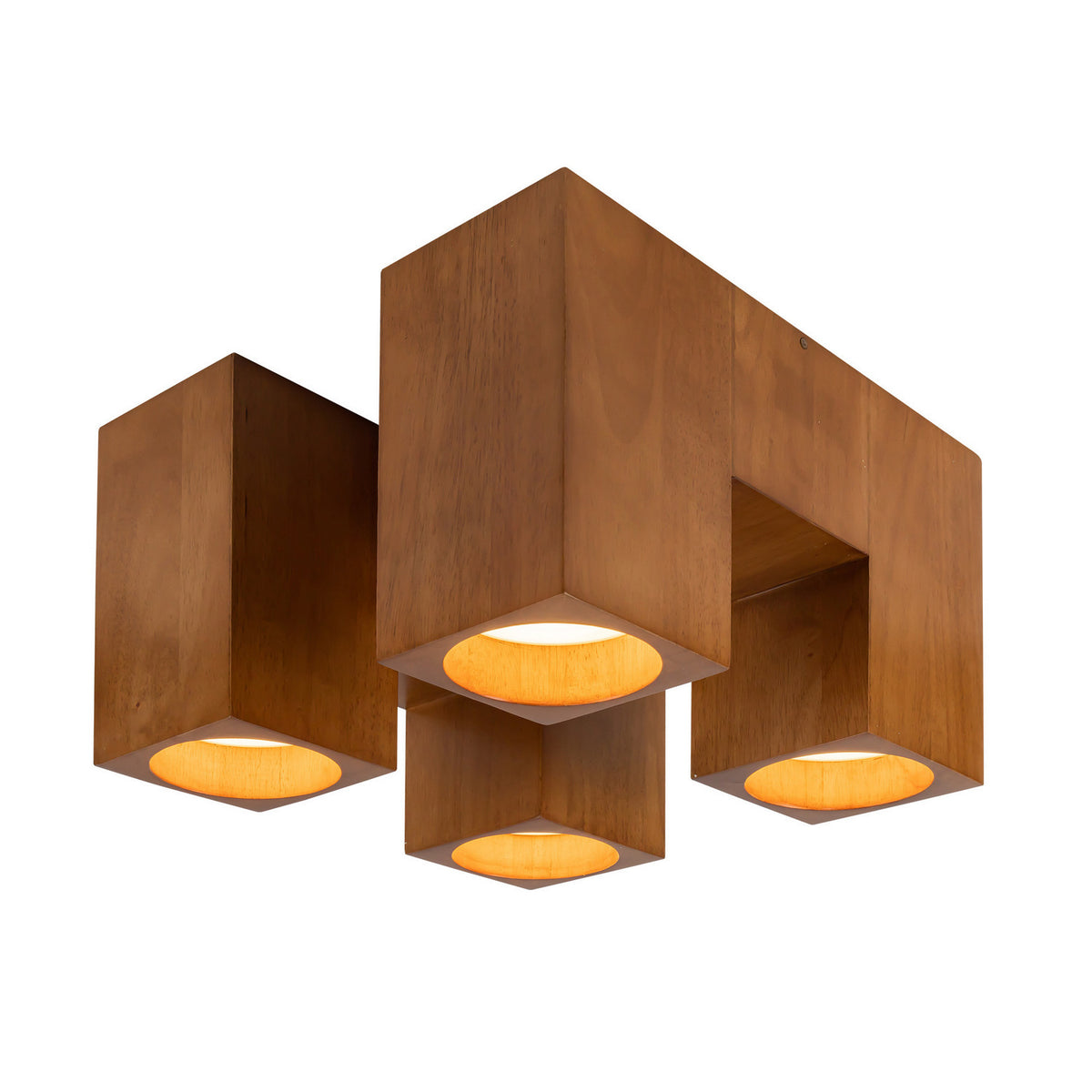 Plafonnier groupé Bosco Chêne naturel – Kuzco Lighting