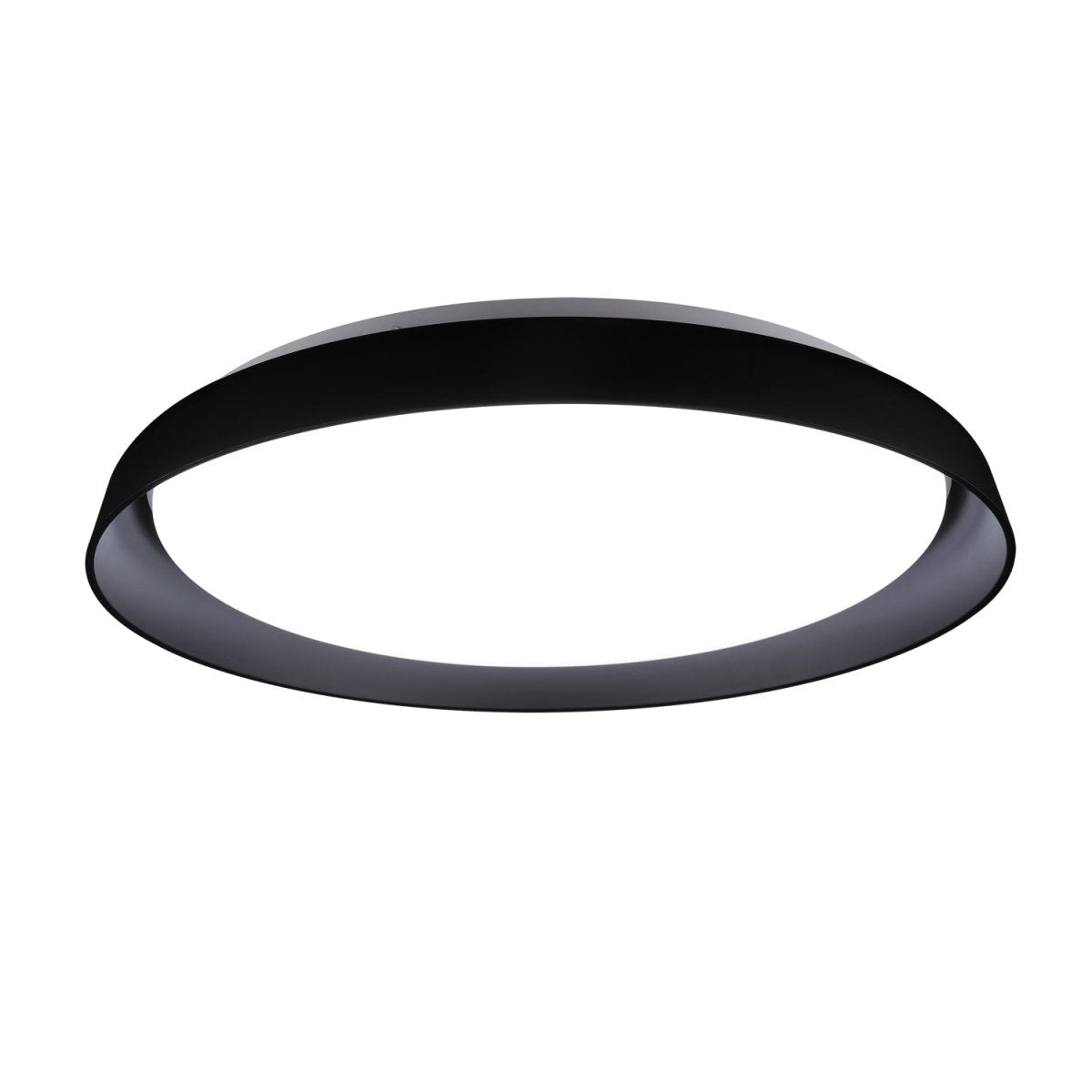 Plafonnier Hampton - Noir 20 7/8" 5CCT/2700°K/3000°K/3500°K/4000°K/5000°K by Kuzco Lighting | Luminaires & cie