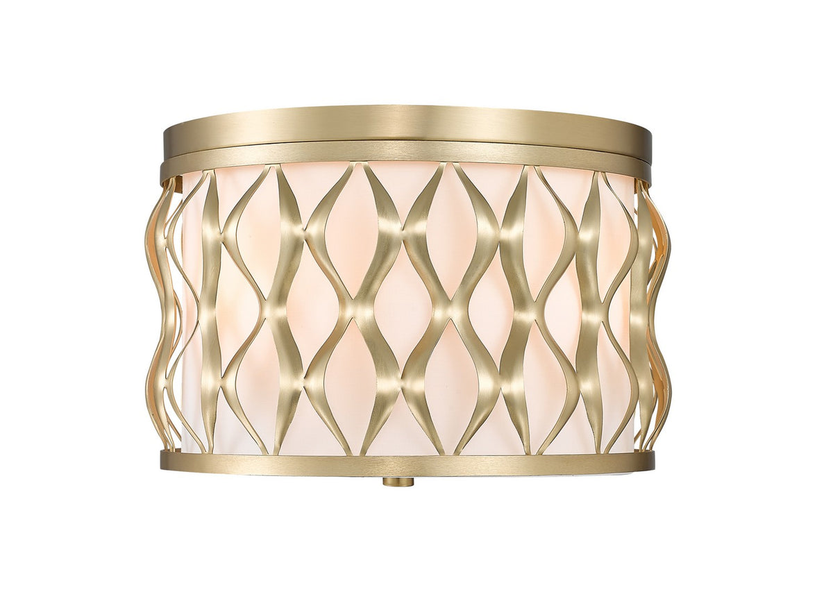 Plafonnier Harden Or moderne, 12 1/4" – Z-Lite