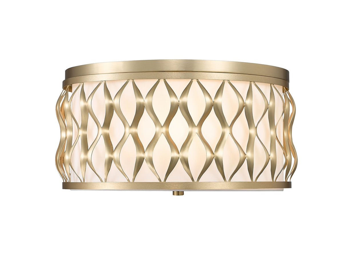 Plafonnier Harden Or moderne, 16 1/4" – Z-Lite