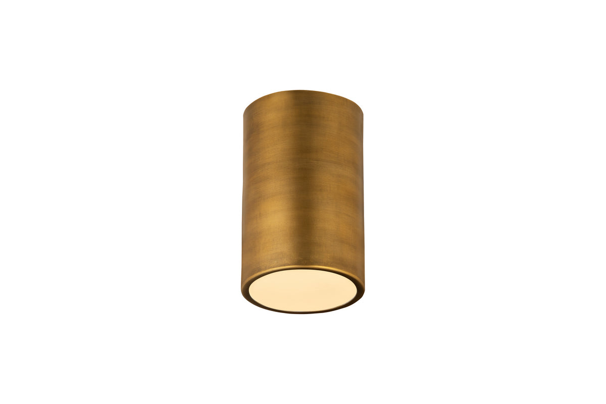 Plafonnier Harley Laiton frotté, 5" – vue 3