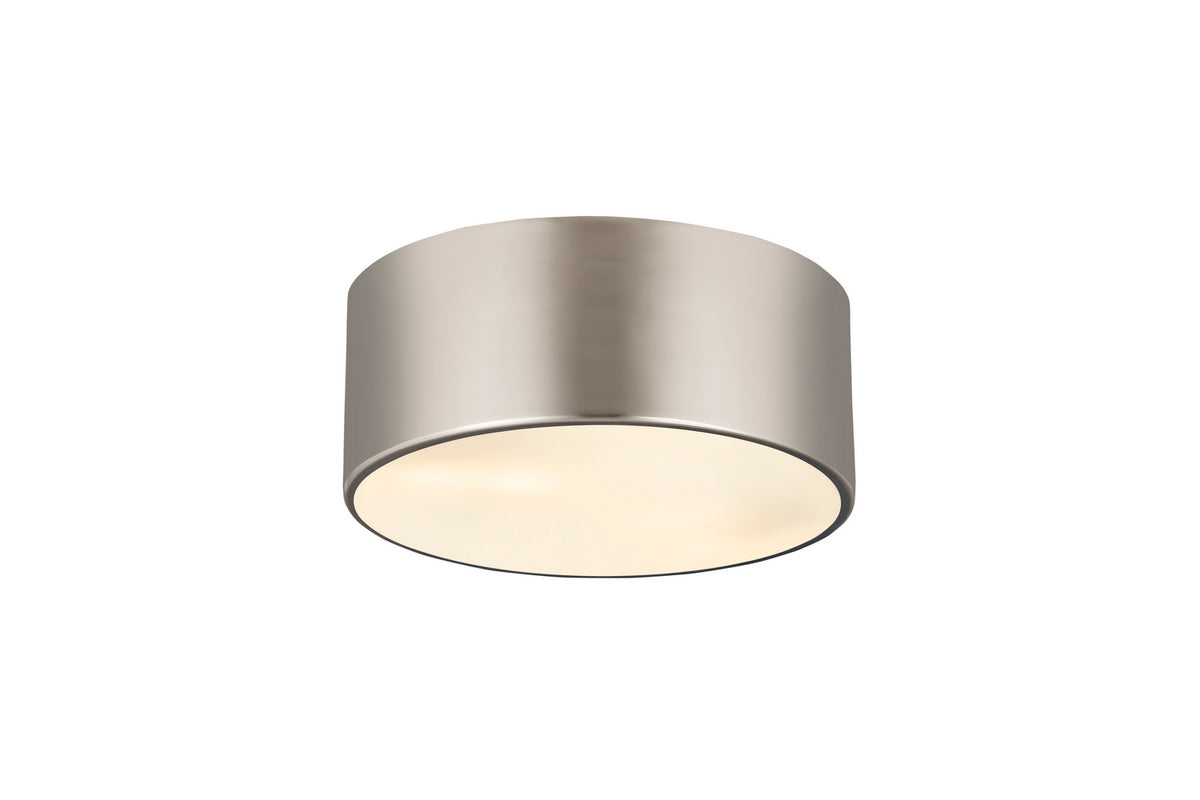 Plafonnier Harley Nickel brossé, 12" – vue 2