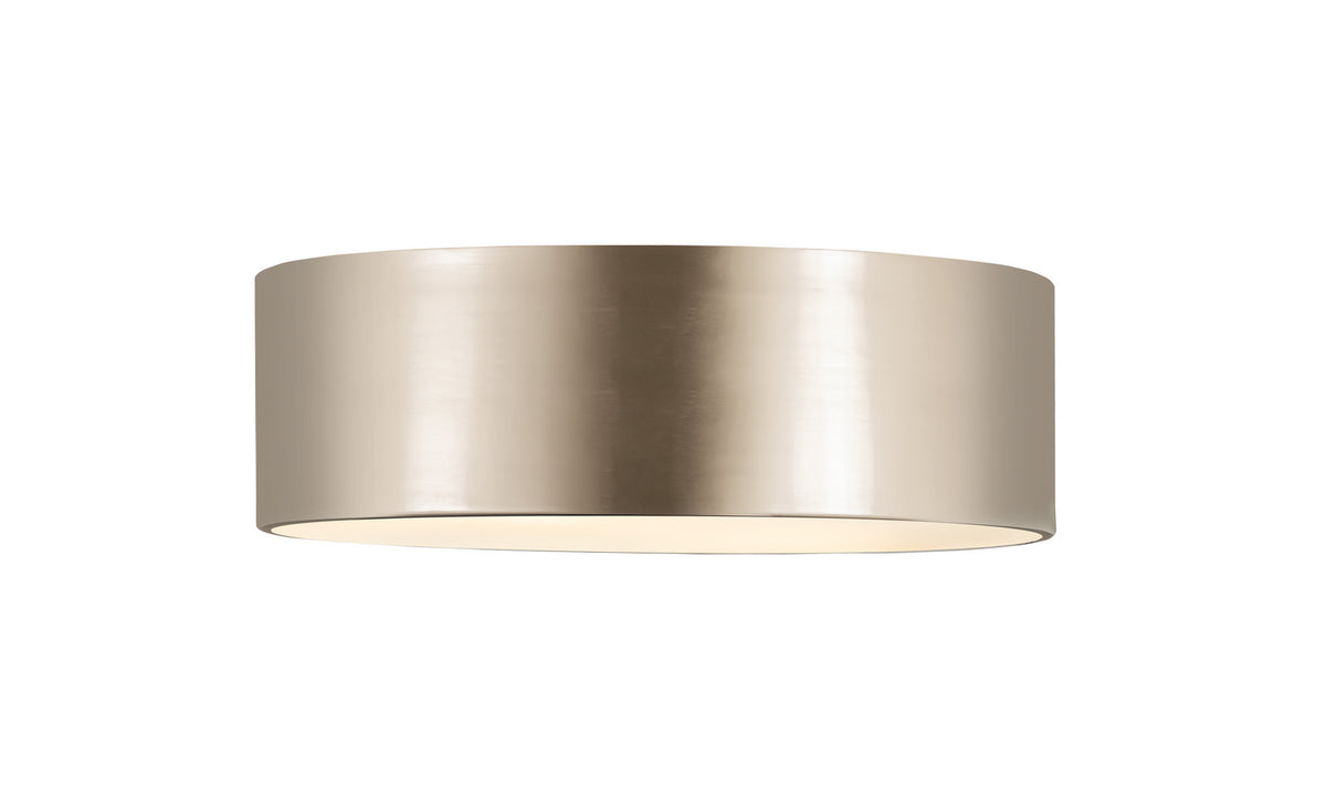 Plafonnier Harley Nickel brossé, 16" – Z-Lite