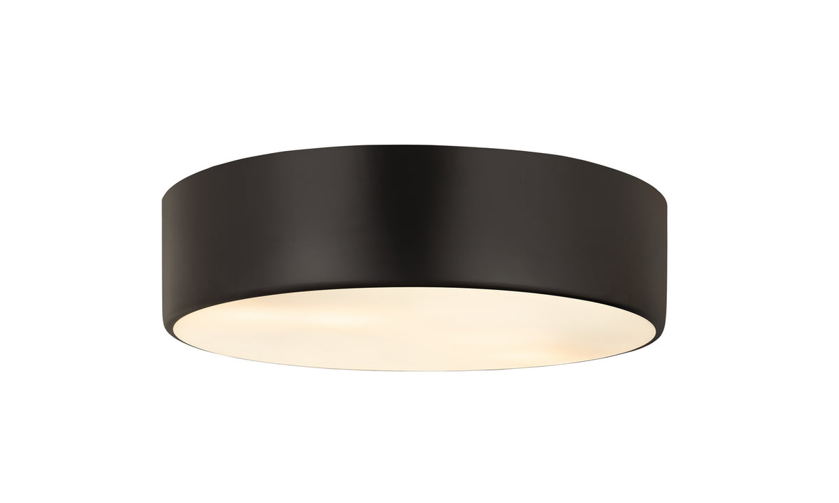 Plafonnier Harley Noir mat, 16" – Z-Lite