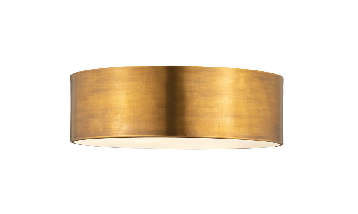Plafonnier Harley Laiton frotté, 16" – Z-Lite