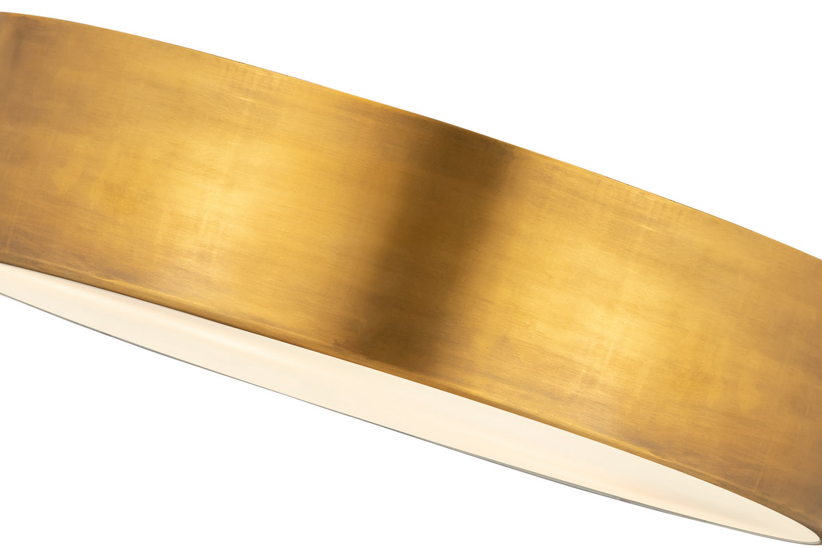 Plafonnier Harley Laiton frotté, 20" – vue 5