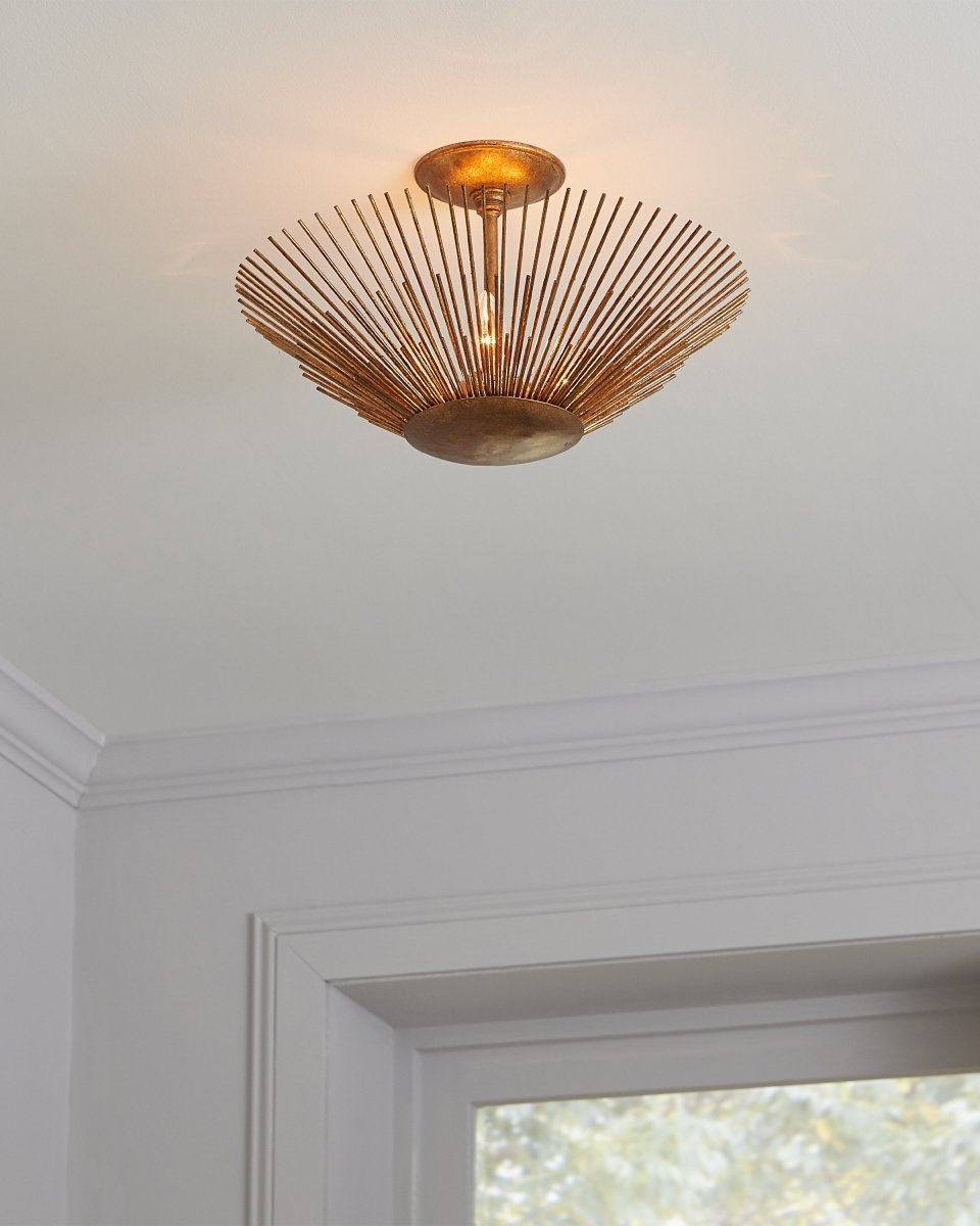 Plafonnier Helios - Gild antique by Visual Comfort Studio | Luminaires & cie