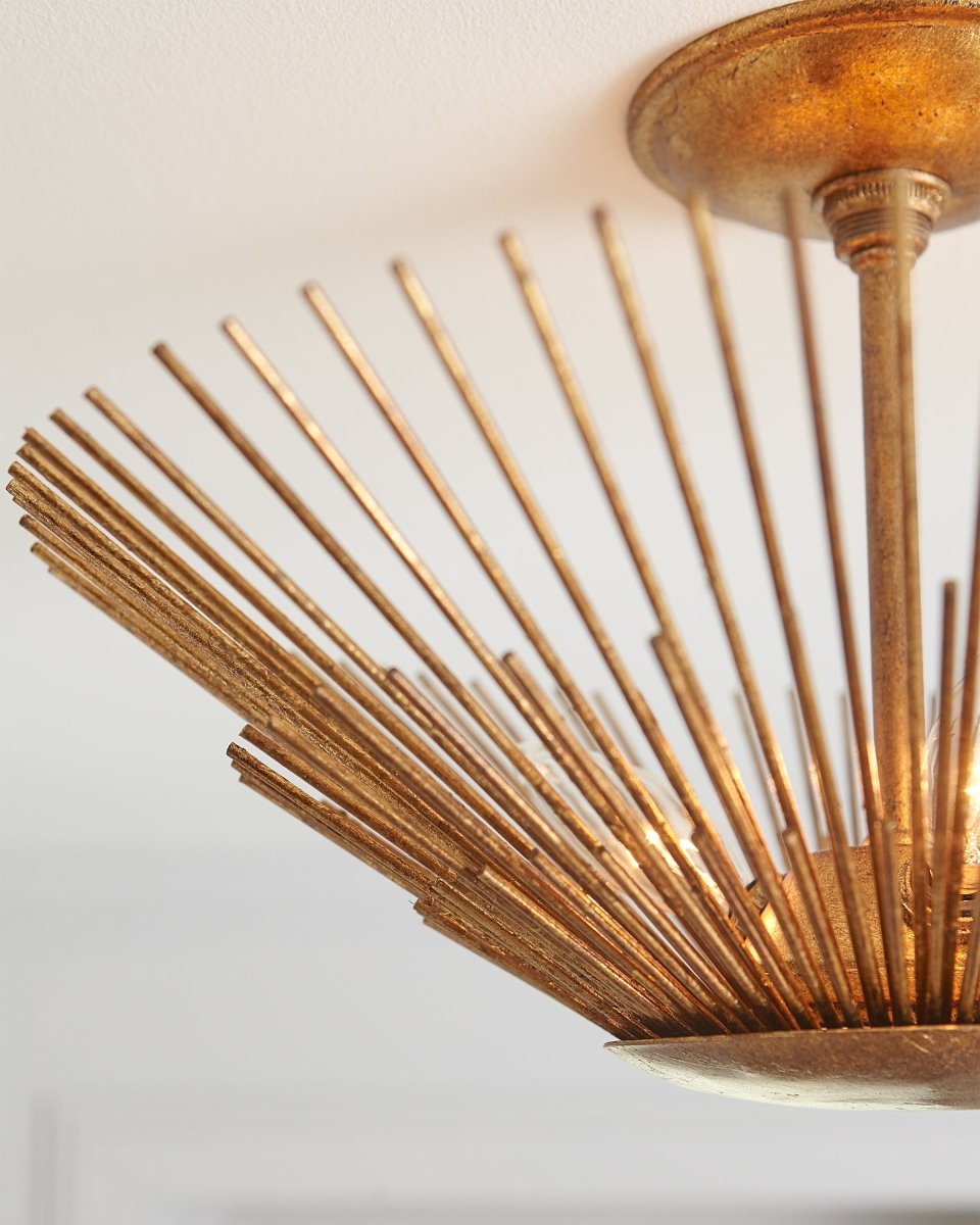 Plafonnier Helios - Gild antique by Visual Comfort Studio | Luminaires & cie