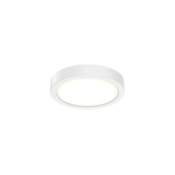 Plafonnier int/ext rond Delta Blanc, 6", 120/277/347 V – dals