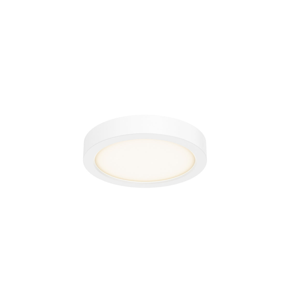 Plafonnier int/ext rond Delta Blanc, 6", 120V – dals