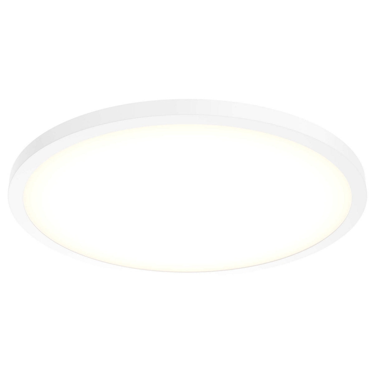 Plafonnier int/ext rond Delta Blanc, 24", 120/277/347 V – dals