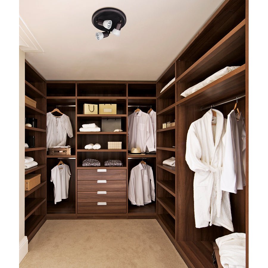 Plafonnier James - Bronze frotté d'huile by Canarm | Luminaires & cie