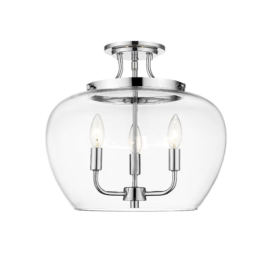 Plafonnier Joliet Large - Chrome by Z - Lite | Luminaires & cie