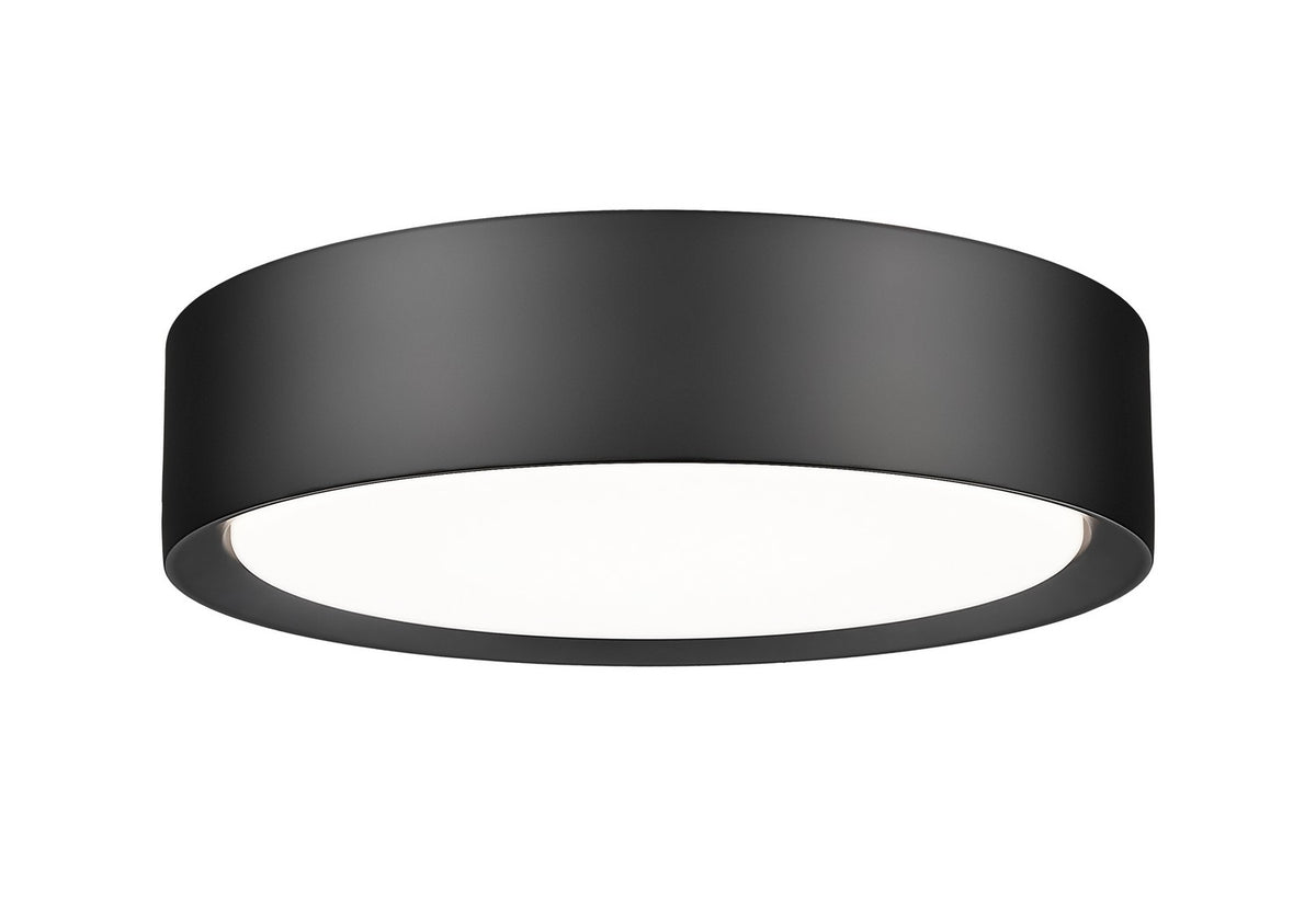 Plafonnier Kawan Noir mat, 12" – Z-Lite
