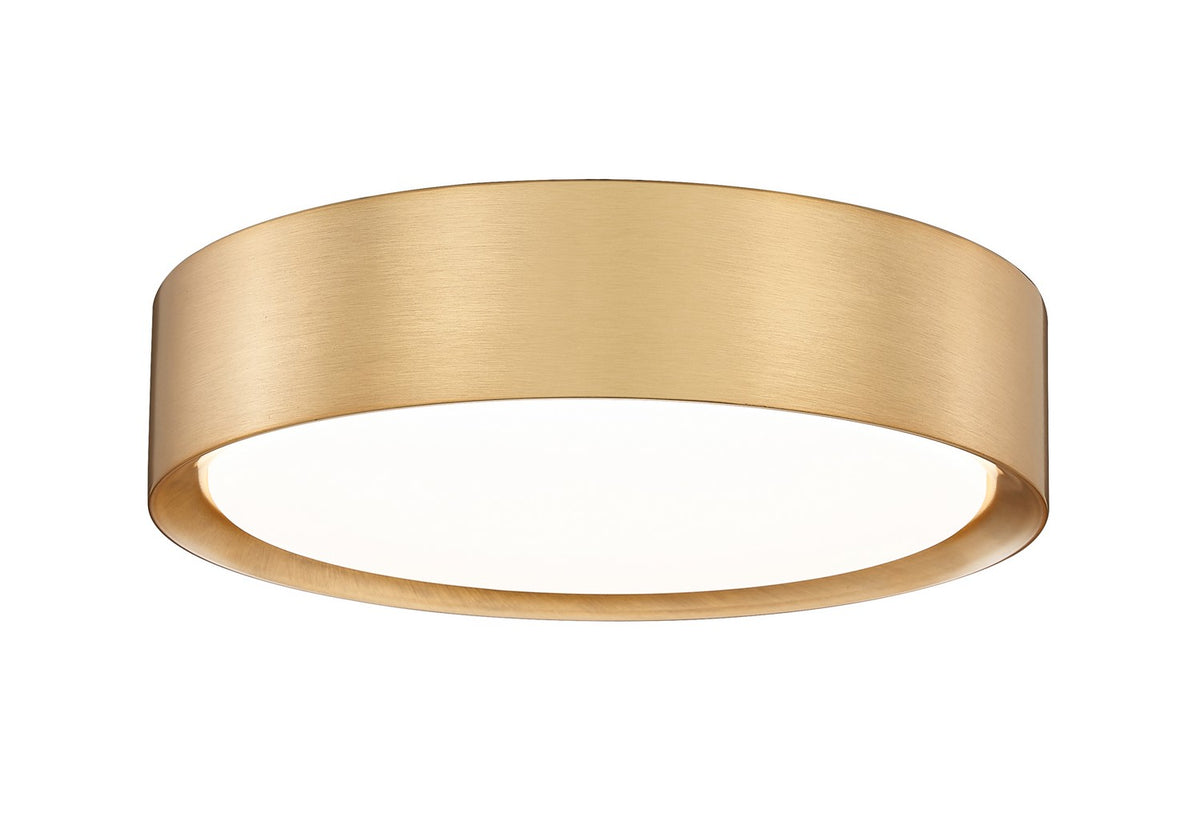 Plafonnier Kawan Or moderne, 12" – Z-Lite