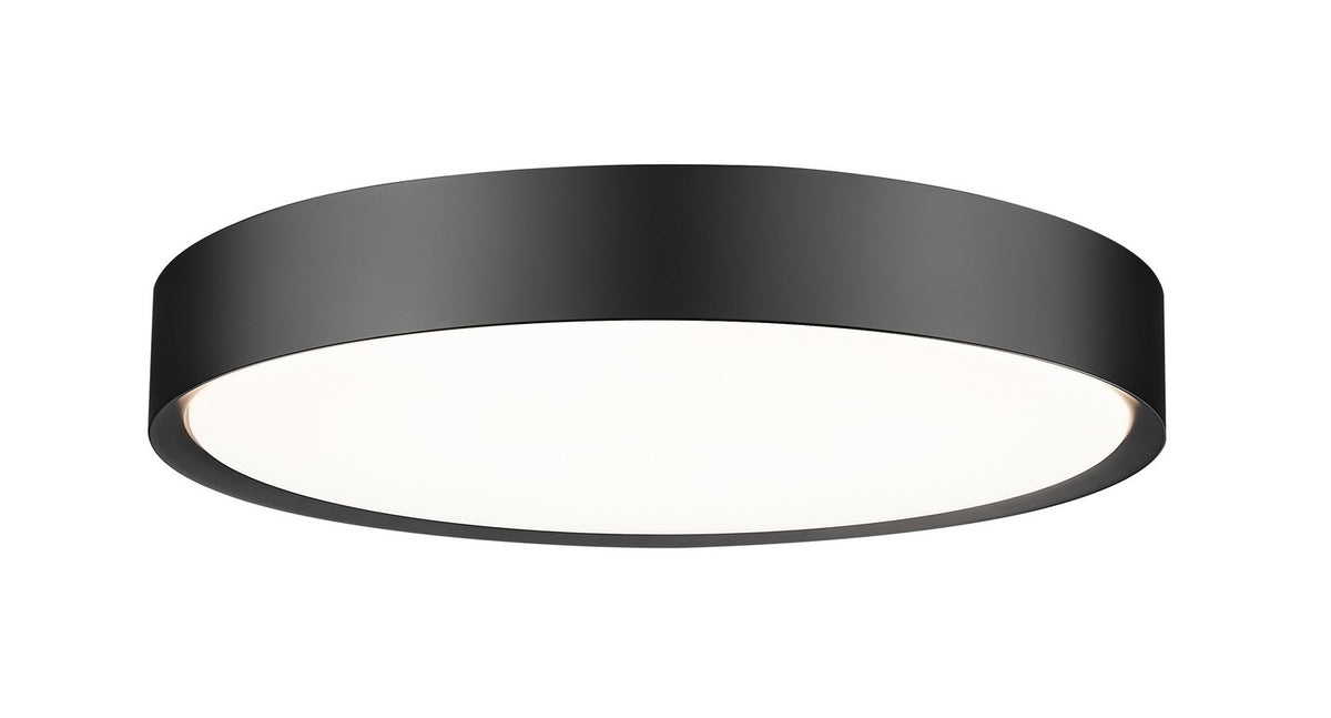 Plafonnier Kawan Noir mat, 20" – Z-Lite
