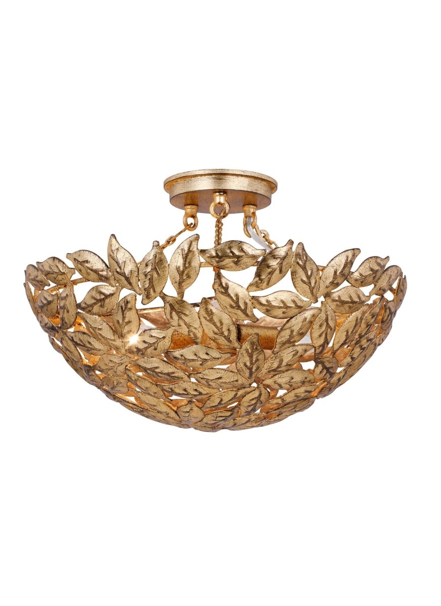 Plafonnier Kelan - Gild antique by Visual Comfort Studio | Luminaires & cie