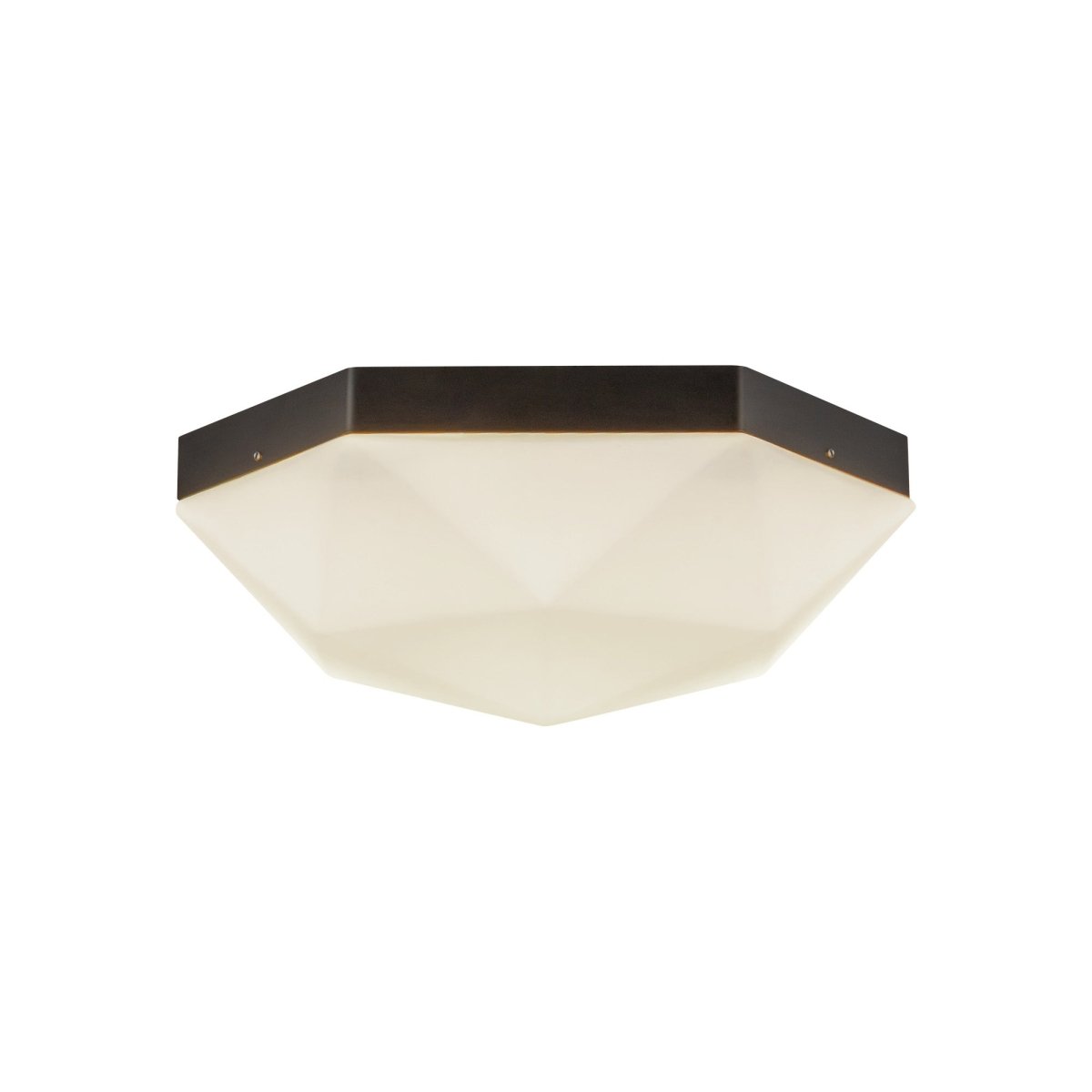 Plafonnier Krysta - Noir mat by Alora Lighting | Luminaires & cie