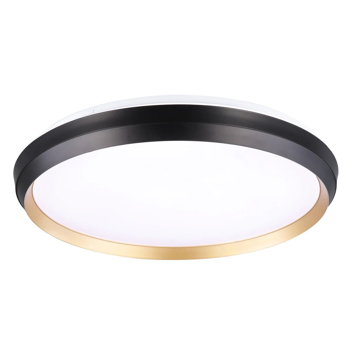 Plafonnier Labrador - Or et noir mat 19 1/4" by DVI Lighting | Luminaires & cie