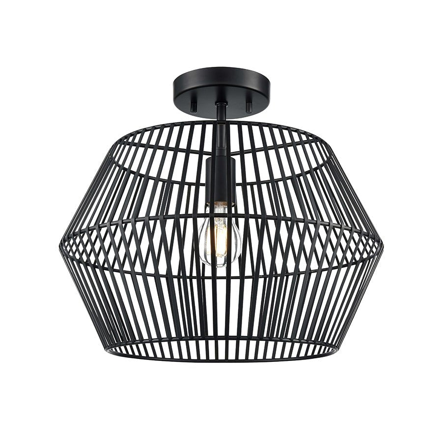 Plafonnier Ladysmith - Ébène by DVI Lighting | Luminaires & cie