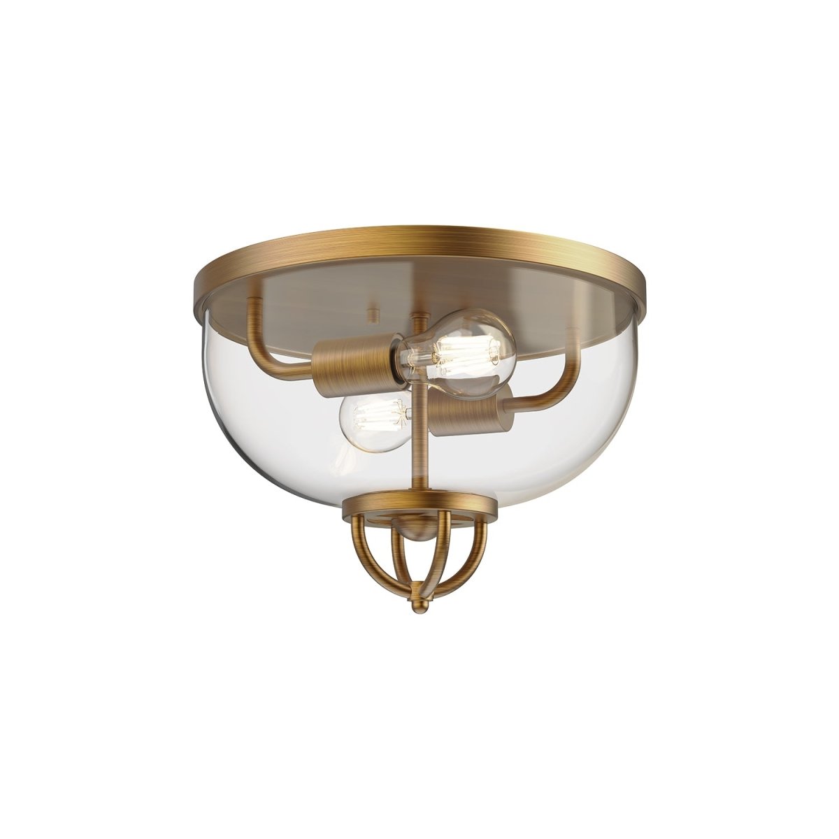 Plafonnier Lancaster - Or vieilli by Alora Lighting | Luminaires & cie