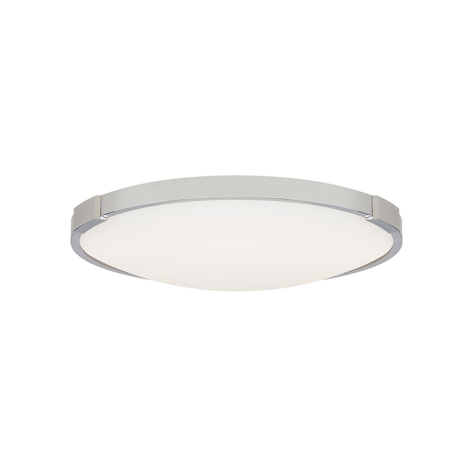 Plafonnier Lance - Chrome 13" 3000K (Blanc doux) by Tech Lighting | Luminaires & cie