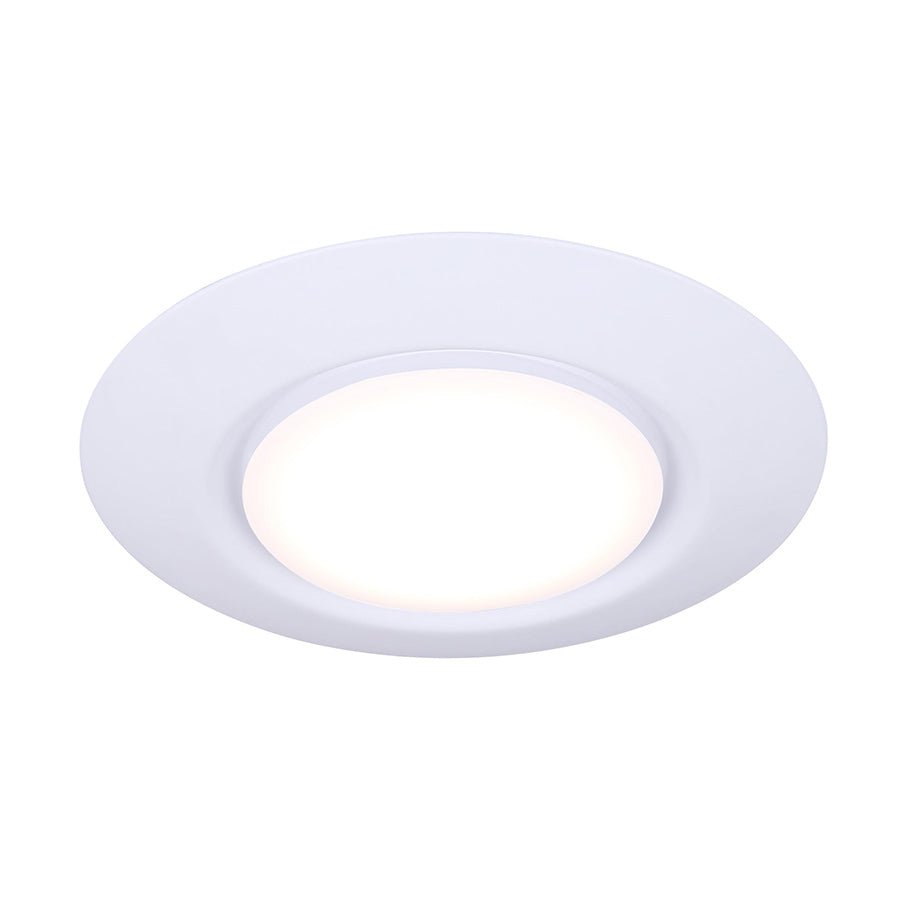 Plafonnier LED Disc - Blanc 6" 3000°K by Canarm | Luminaires & cie