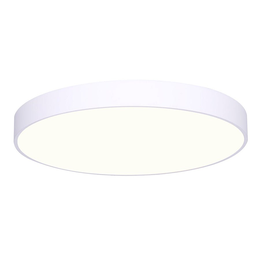 Plafonnier LED Disc - Blanc mat avec lentille en PVC 6" 2700°K by Canarm | Luminaires & cie