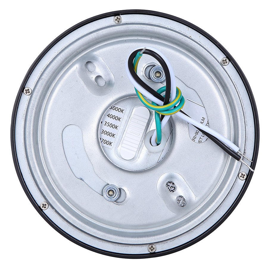 Plafonnier LED Disc - Nickel brossé 7.28" 2700°K by Canarm | Luminaires & cie