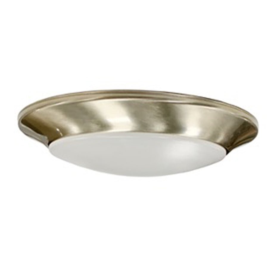 Plafonnier LED Disc - Nickel brossé 7.28" 2700°K by Canarm | Luminaires & cie