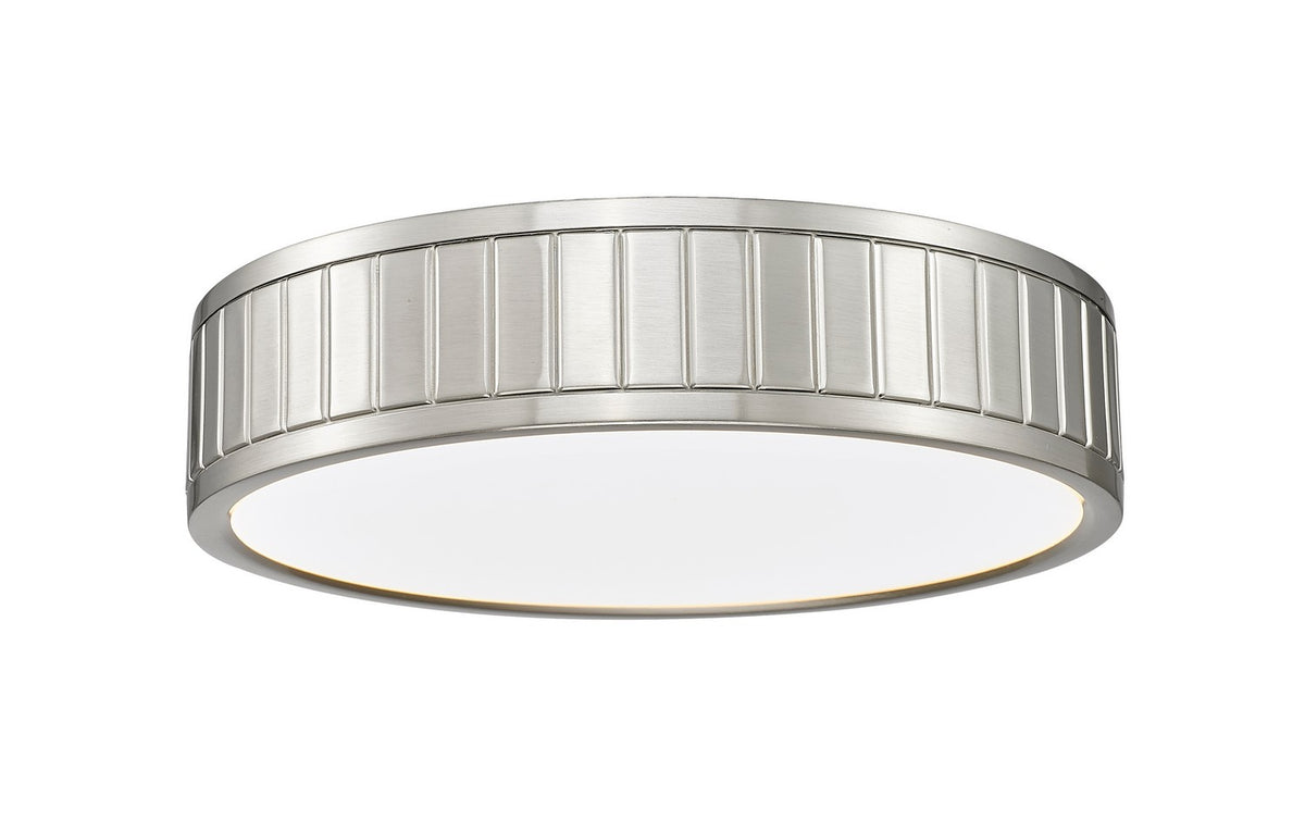 Plafonnier Madison Nickel brossé, 12 1/2" – Z-Lite