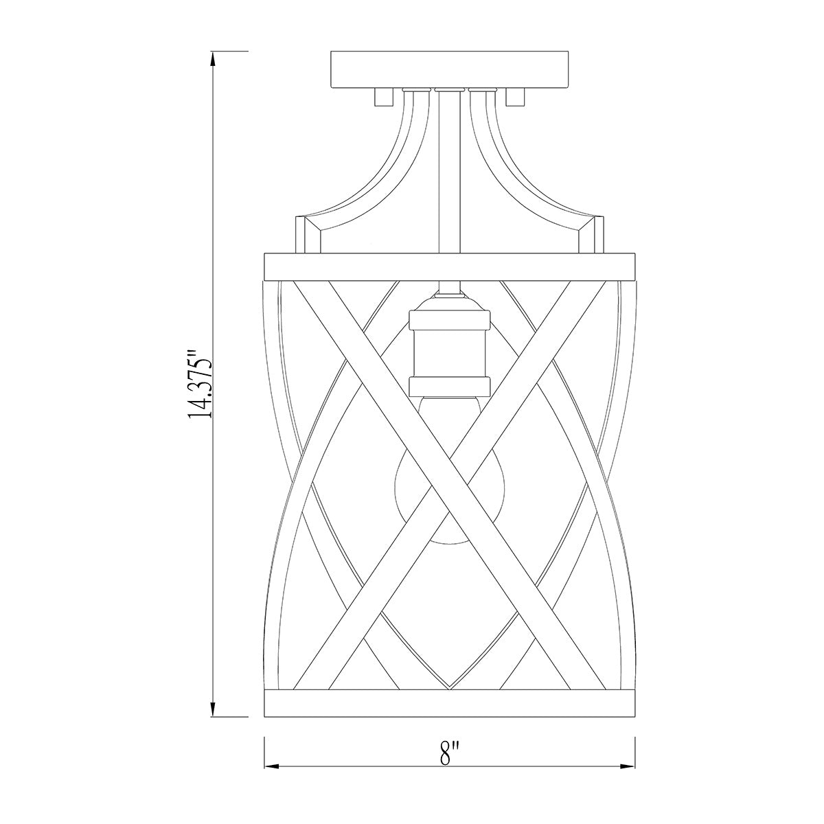 Plafonnier Malcalester