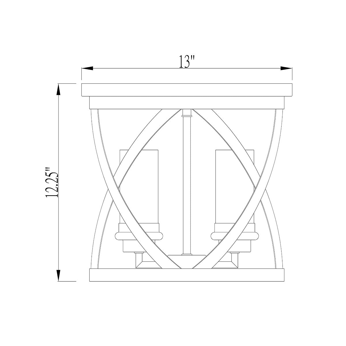 Plafonnier Malcalester