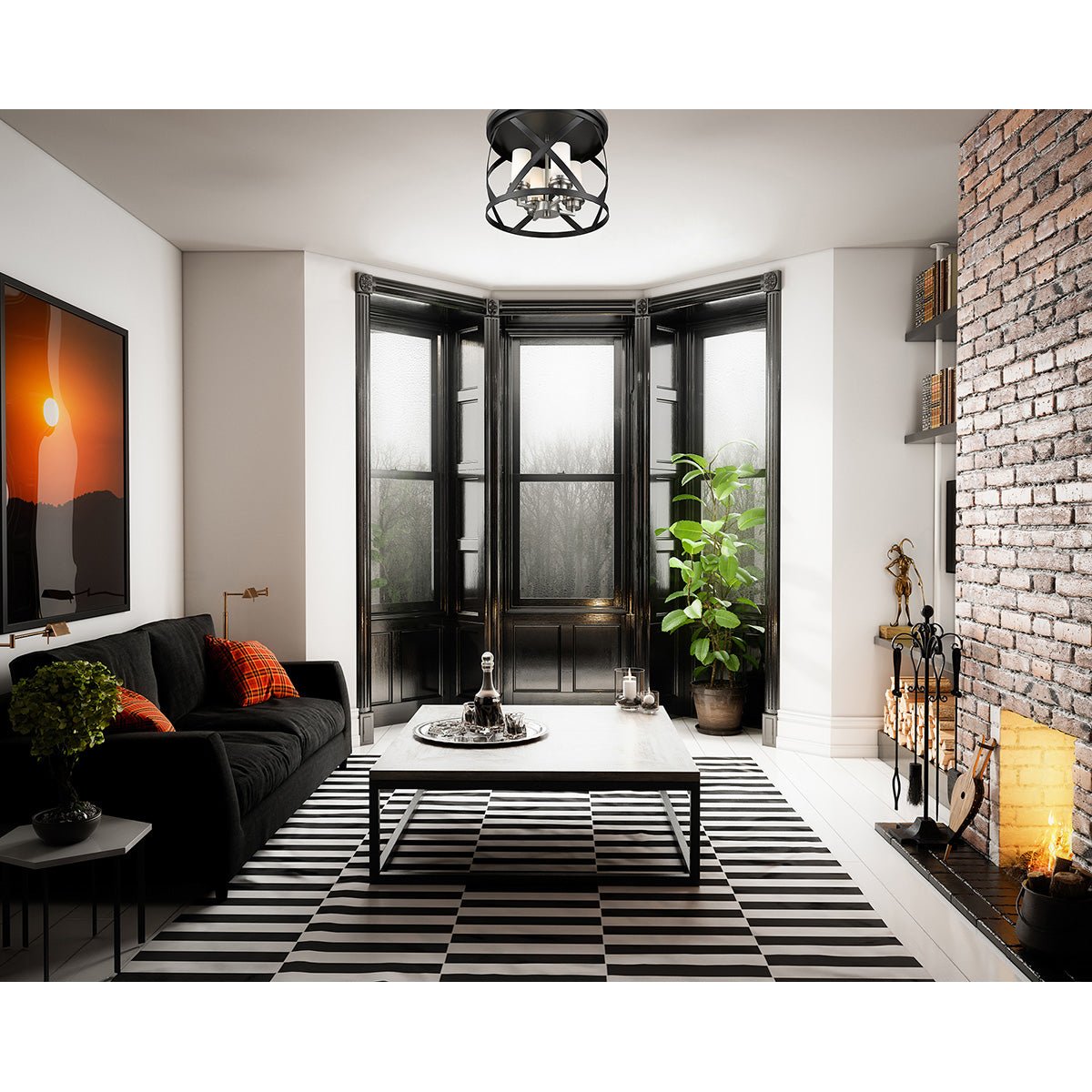 Plafonnier Malcalester