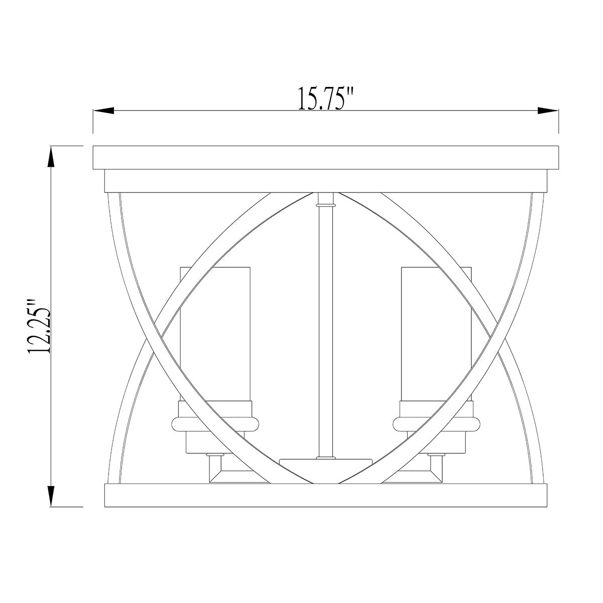Plafonnier Malcalester