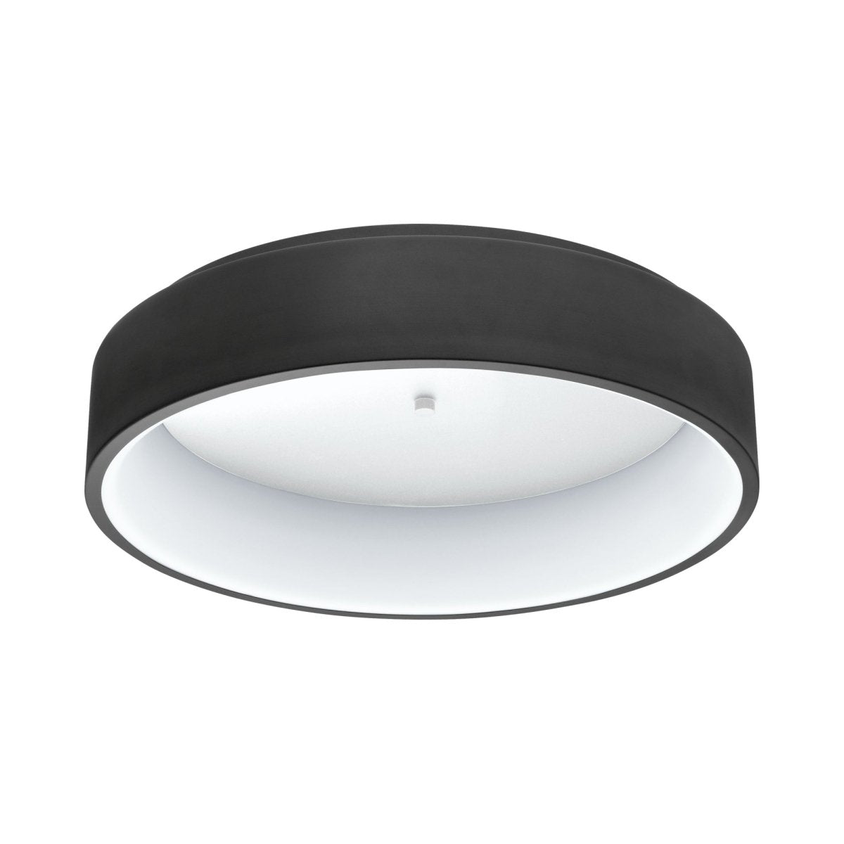 Plafonnier Marghera 1 - Noir mat by Eglo | Luminaires & cie