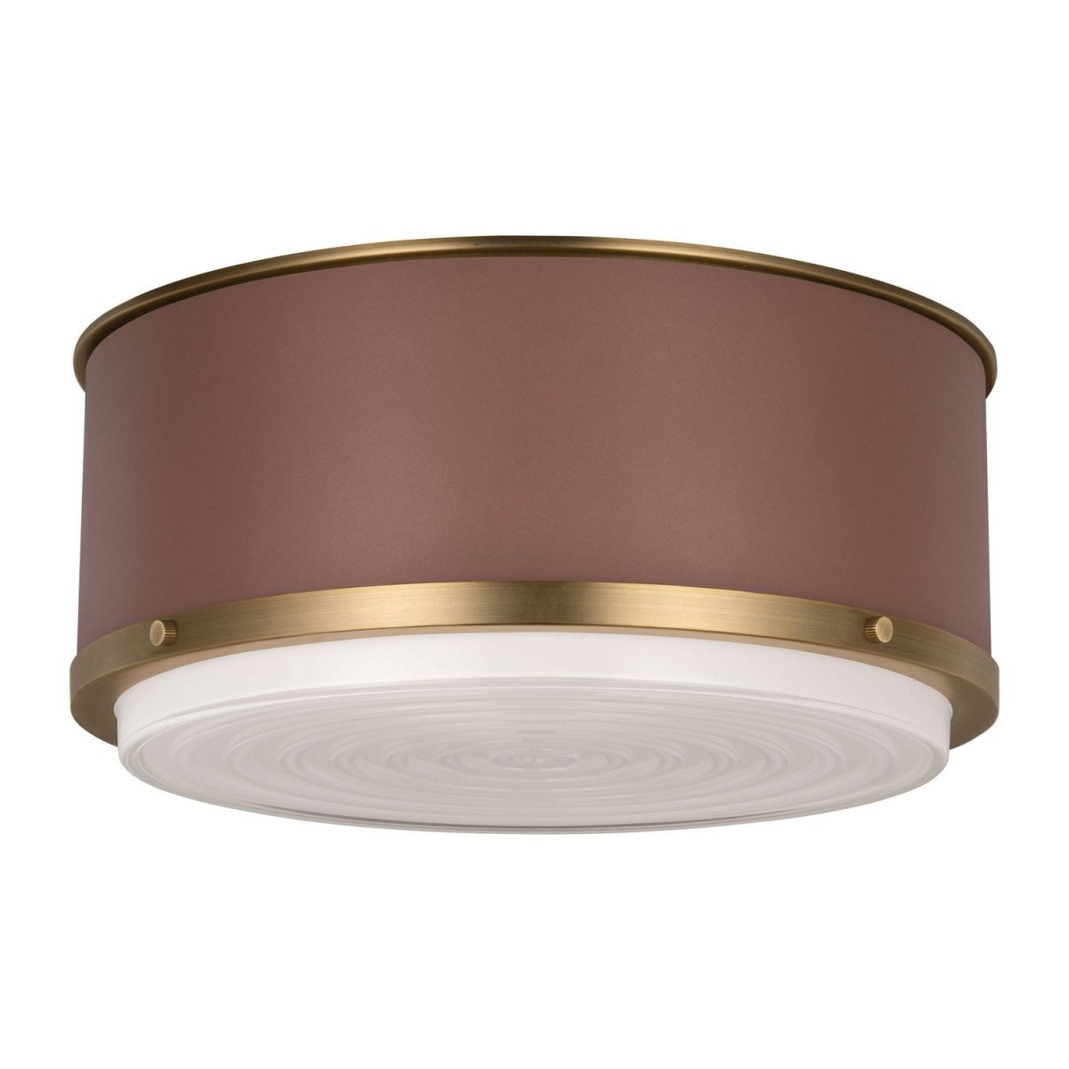 Plafonnier Marlowe - Laiton vieilli dans le temps 13" by Visual Comfort Studio | Luminaires & cie