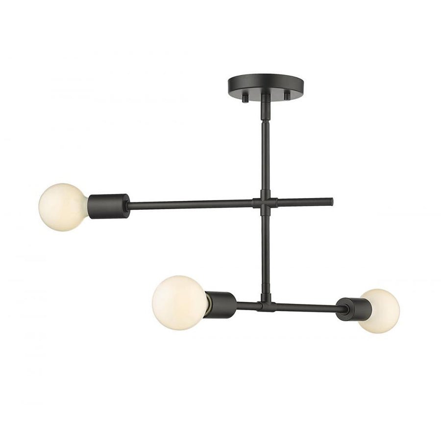 Plafonnier Modernist - Noir mat by Z - Lite | Luminaires & cie