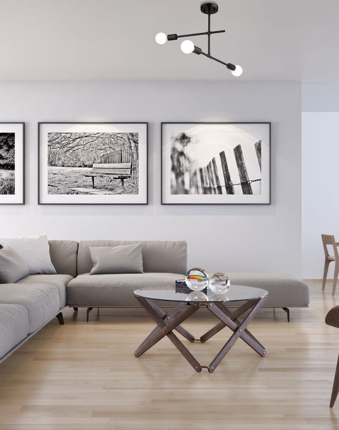 Plafonnier Modernist - Noir mat by Z - Lite | Luminaires & cie