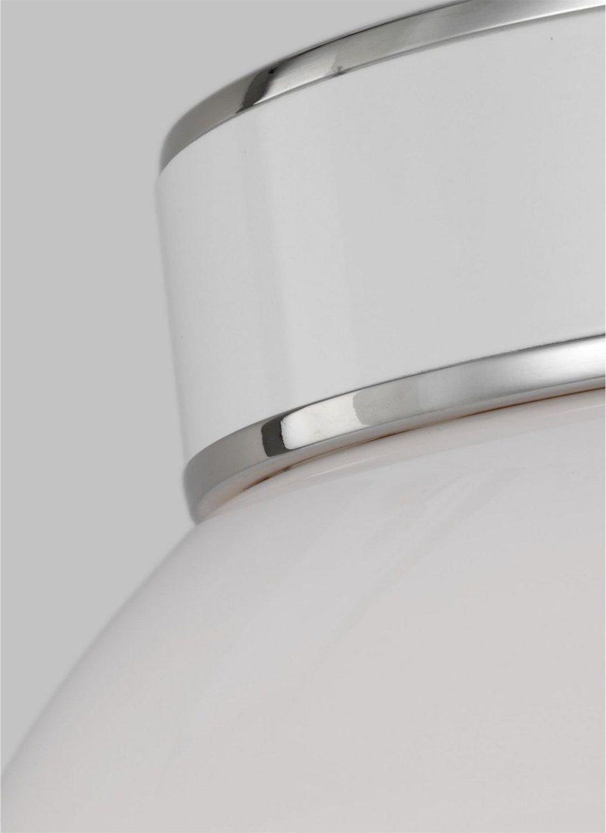 Plafonnier Monroe - Nickel poli by Visual Comfort Studio | Luminaires & cie