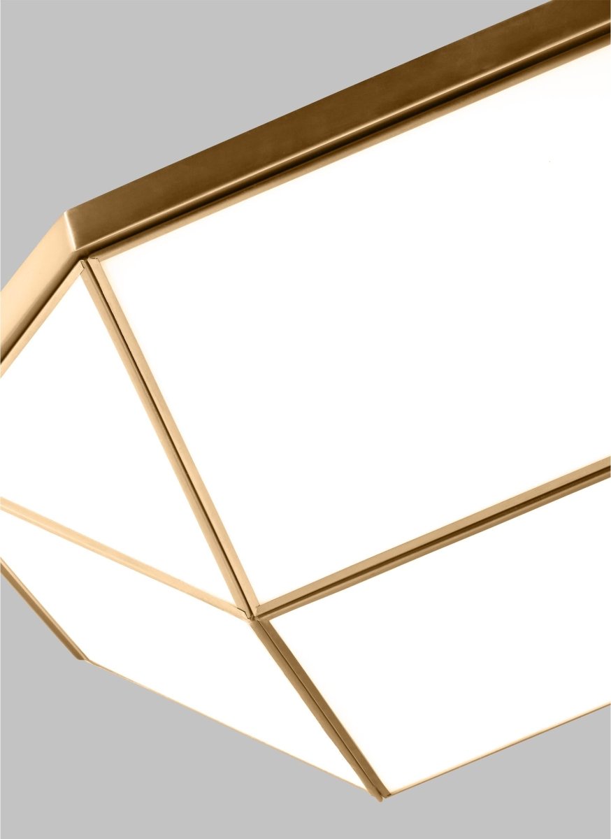 Plafonnier Morrison - Laiton satiné 20" Ampoules non - incluses by Visual Comfort Studio | Luminaires & cie