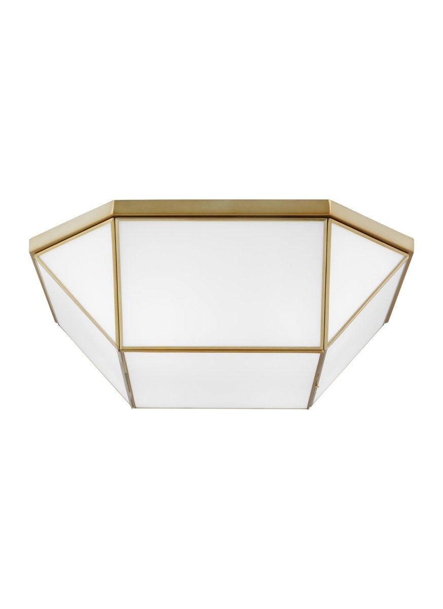 Plafonnier Morrison - Laiton satiné 20" Ampoules non - incluses by Visual Comfort Studio | Luminaires & cie
