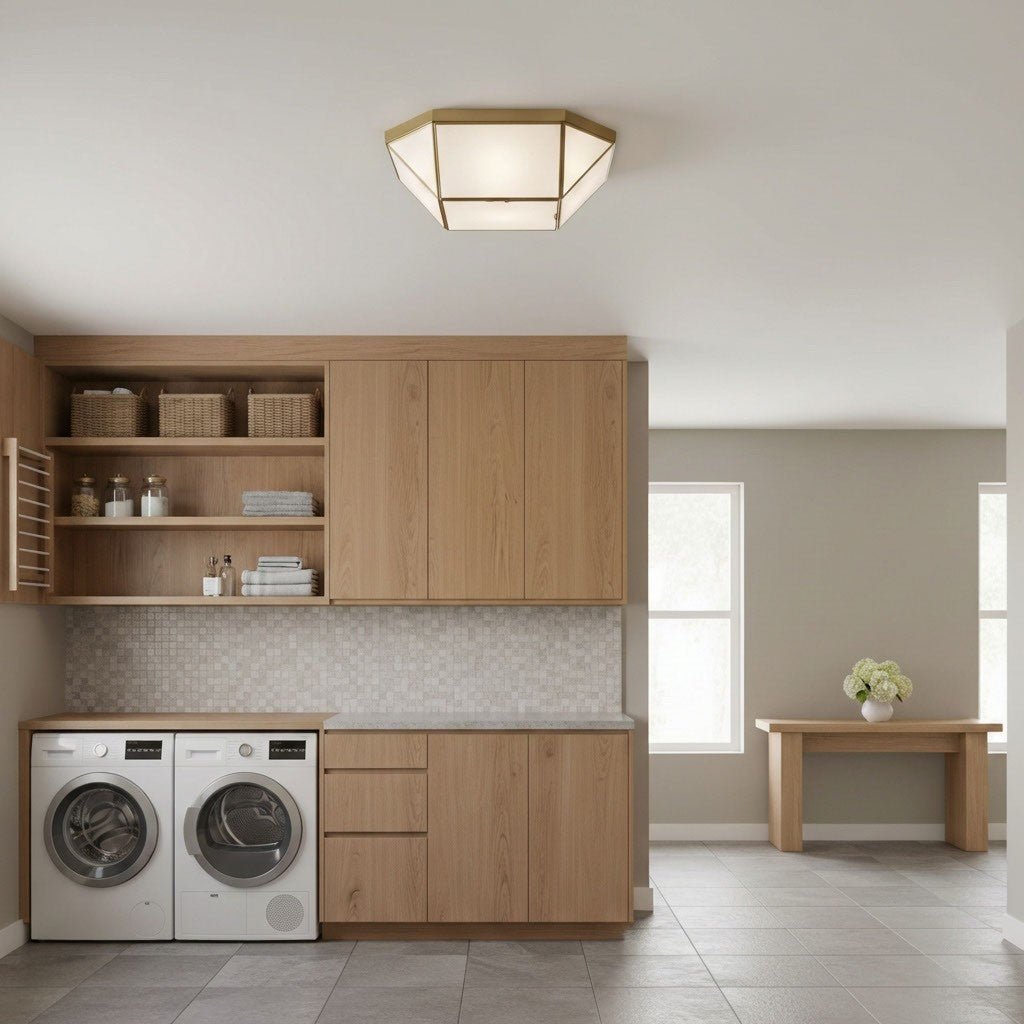Plafonnier Morrison - Nickel brossé 20" by Visual Comfort Studio | Luminaires & cie