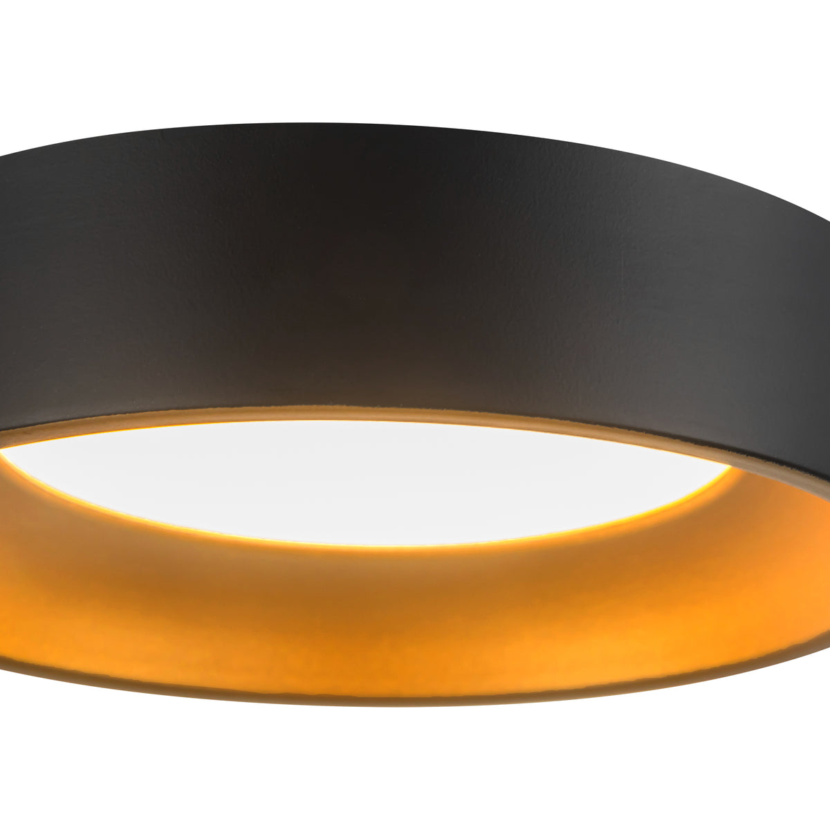 Plafonnier Nix Noir / Or, 5 3/8" – vue 5