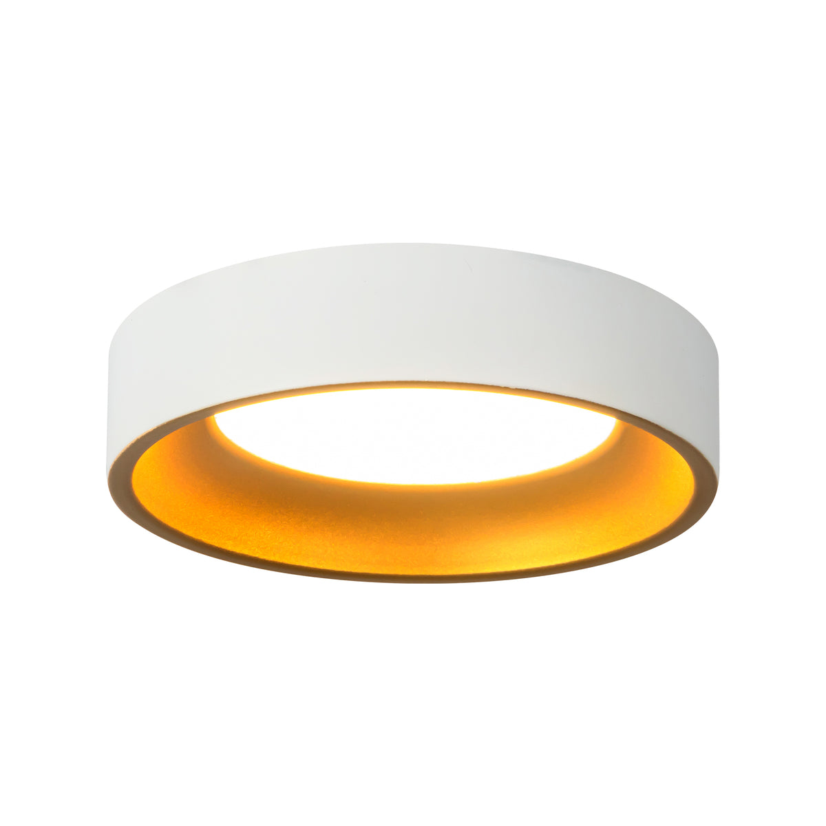 Plafonnier Nix Blanc / Or, 5 3/8" – vue 4