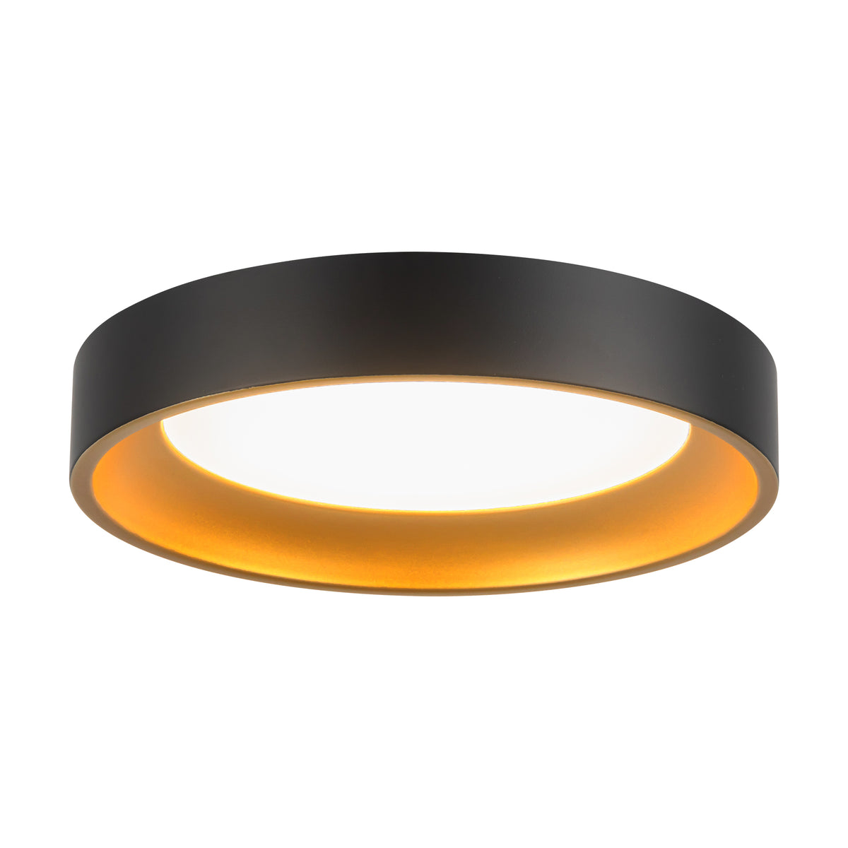 Plafonnier Nix Noir / Or, 7 1/4" – vue 4