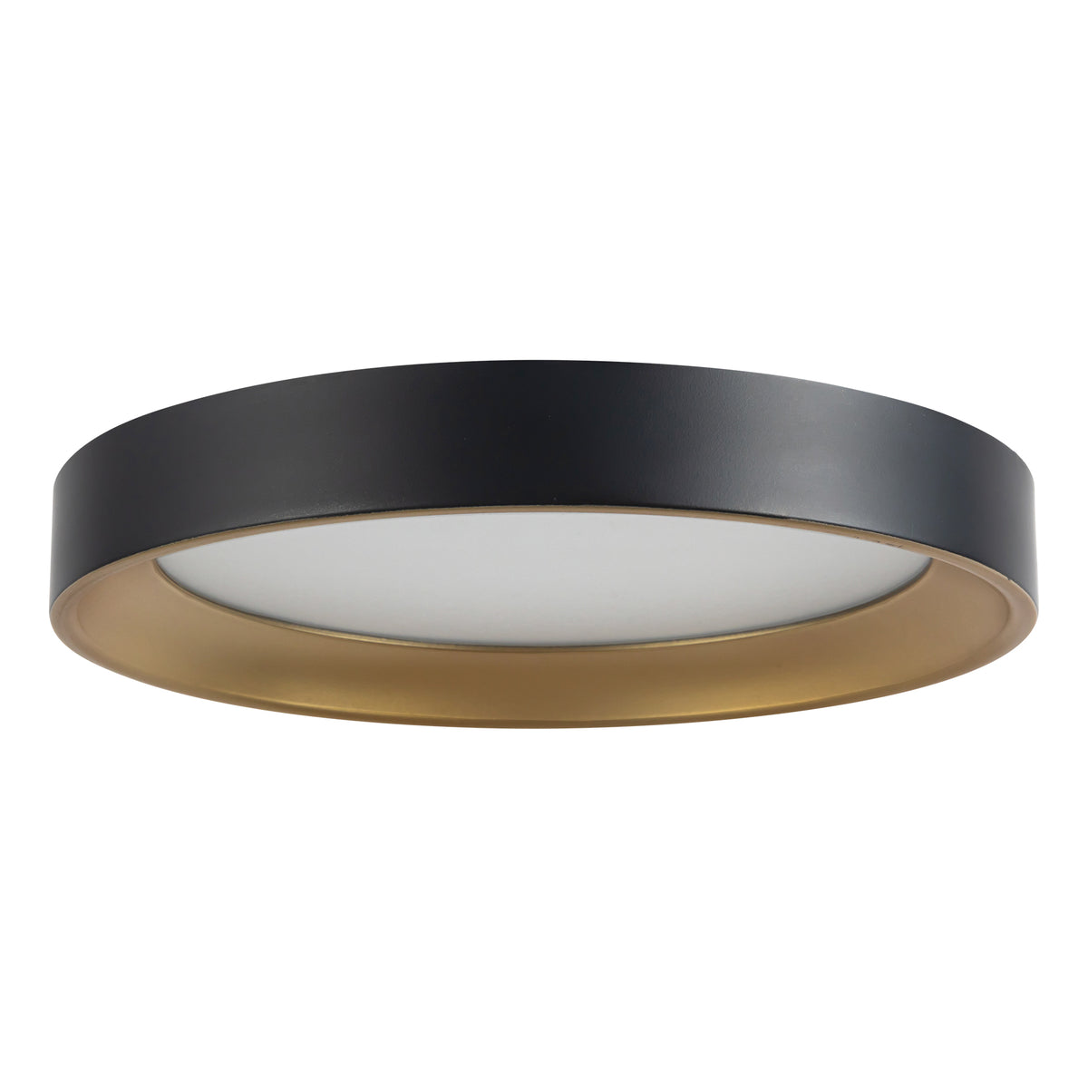 Plafonnier Nix Noir / Or, 9" – vue 2