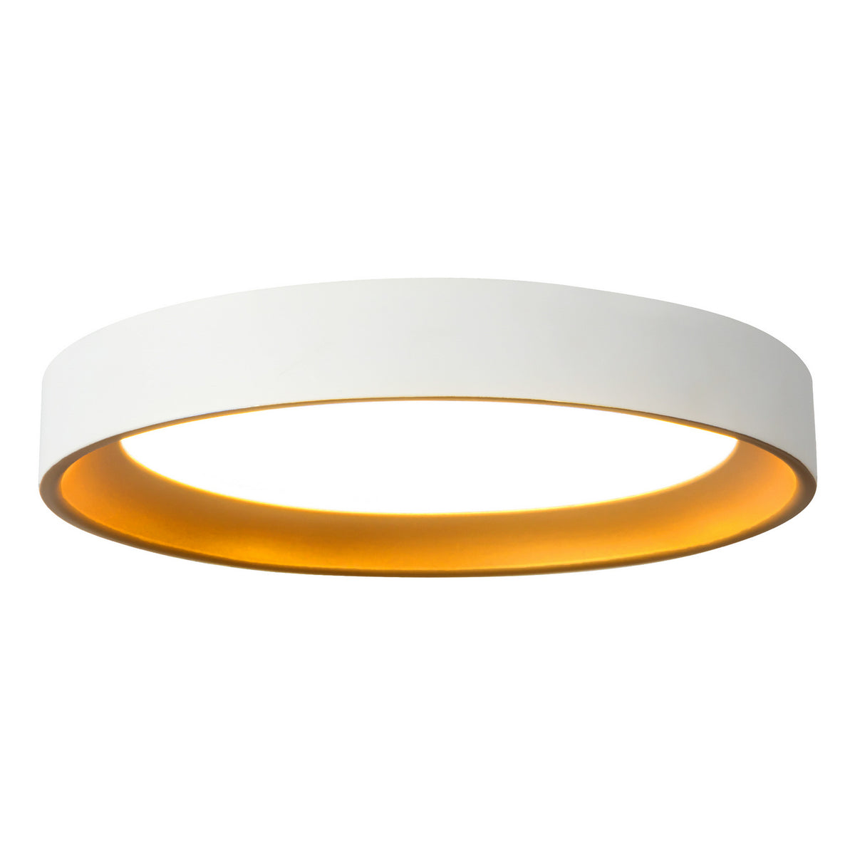 Plafonnier Nix Blanc / Or, 9" – Kuzco Lighting